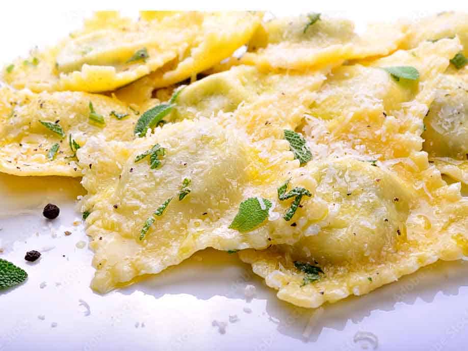 Raviolis de Setas Ostra