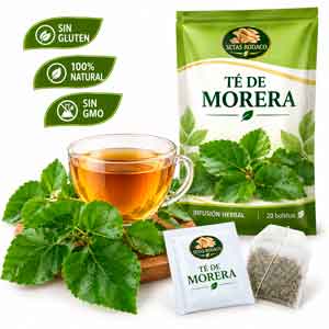 Té de Hojas de Morera Ecológico – Infusión Digestiva y Antioxidante (20 Bolsitas)
