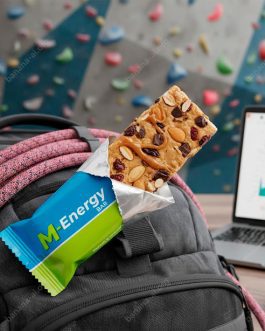 Barrita Energética M-Energy Bar con Moringa – 9 Sabores Naturales (37g)